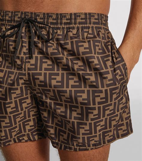 fendi swim trunks mens